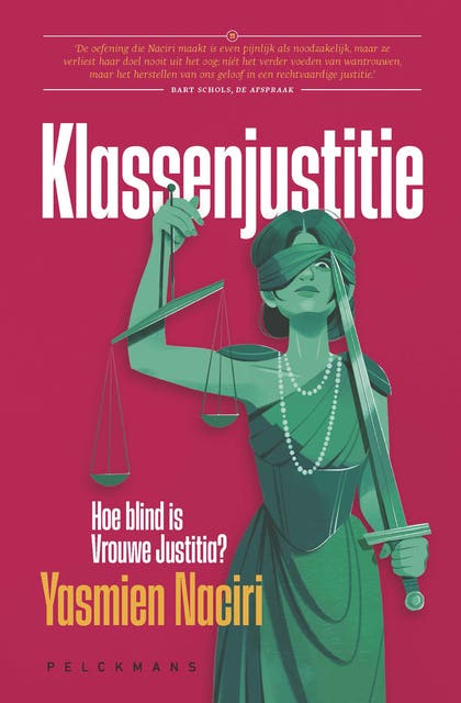 Klassenjustitie – omslag van het luisterboek van Yasmien Naciri