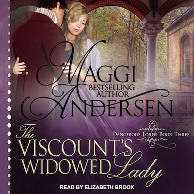 The Viscount's Widowed Lady – omslag til lydbogen af Maggi Andersen
