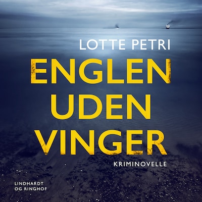 Englen uden vinger – kriminovelle – omslag til lydbogen af Lotte Petri