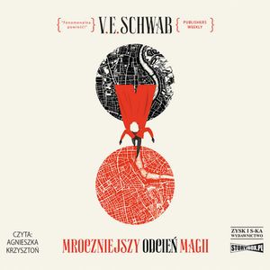 Mroczniejszy odcień magii – okładka audiobooka, autor V.E. Schwab
