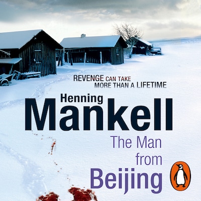 The Man From Beijing – omslag til lydbogen af Henning Mankell