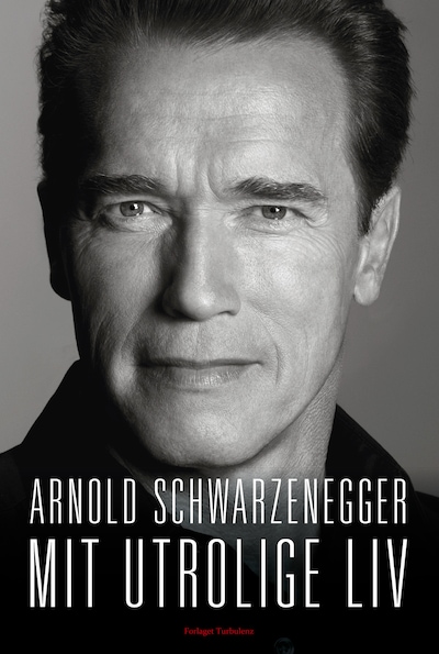 Mit utrolige liv – omslag til lydbogen af Arnold Schwarzenegger