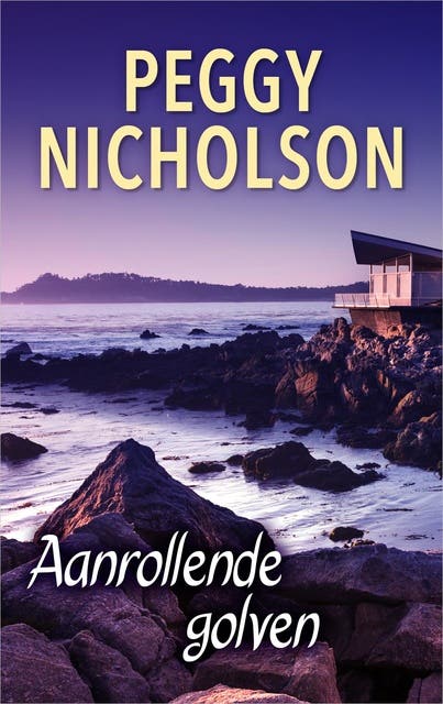 Aanrollende golven – omslag van het luisterboek van Peggy Nicholson