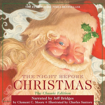 The Night Before Christmas – omslag til lydbogen af Clement Moore