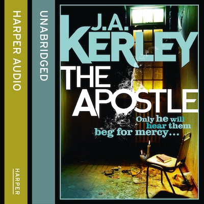 The Apostle – omslag til lydbogen af J. A. Kerley