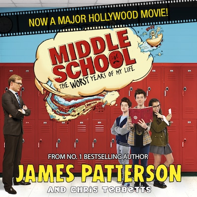 Middle School: The Worst Years of My Life – omslag til lydbogen af James Patterson