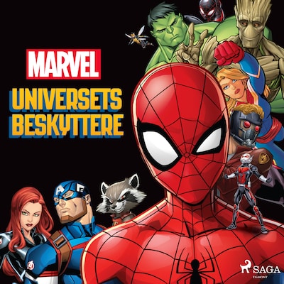 Marvel - Universets beskyttere – omslag til lydbogen af Marvel