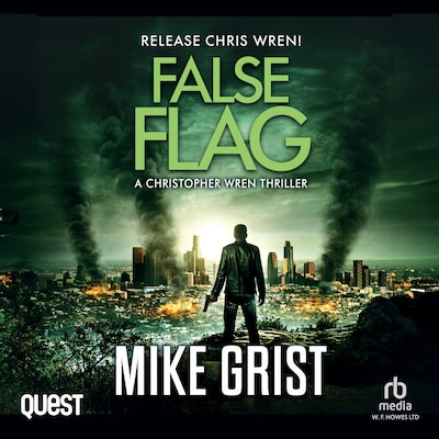 False Flag – omslag til lydbogen af Mike Grist