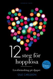 12 steg för hopplösa – omslag till ljudboken av Olle Carlsson