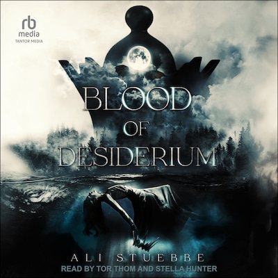 Blood of Desiderium – omslag til lydbogen af Ali Stuebbe