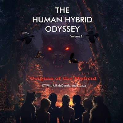 The Human Hybrid Odyssey – omslag til lydbogen af K. Jatta, K T  Witt, A R McDonald