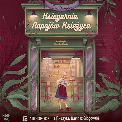 Księgarnia Napojów Księżyca – okładka audiobooka, autor Seo Dongwon