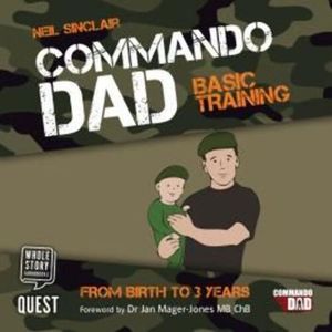 Commando Dad – okładka audiobooka, autor Neil Sinclair