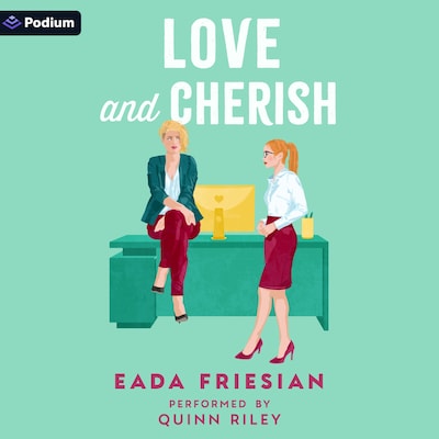 Love and Cherish – omslag til lydbogen af Eada Friesian