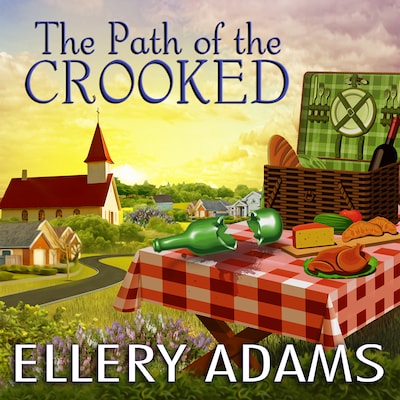 The Path of the Crooked – omslag til lydbogen af Ellery Adams
