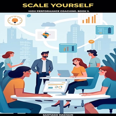 Scale Yourself – omslag til lydbogen af Santiago  Machain