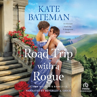 Road Trip with a Rogue – omslag til lydbogen af Kate Bateman
