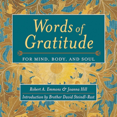 Words of Gratitude – omslag til lydbogen af Robert A. Emmons, Joanna V. Hill