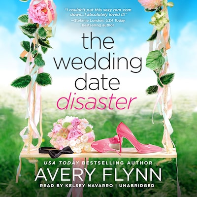 The Wedding Date Disaster – omslag til lydbogen af Avery Flynn