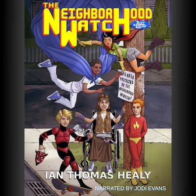 The Neighborhood Watch – omslag til lydbogen af Healy Ian Thomas