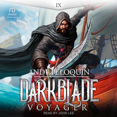 Voyager – omslag til lydbogen af Andy Peloquin