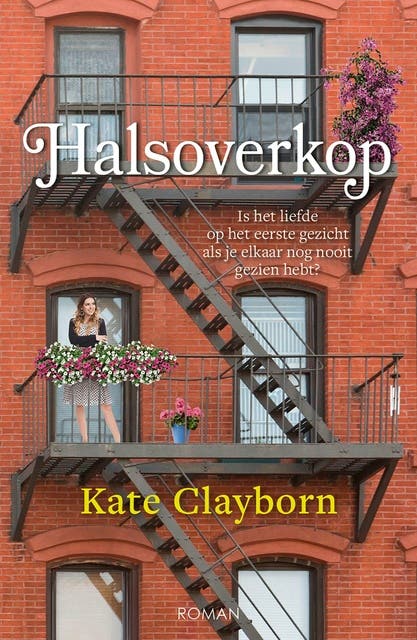 Halsoverkop – omslag van het luisterboek van Kate Clayborn