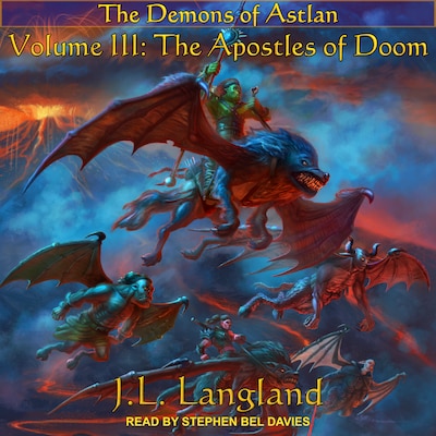 The Apostles of Doom – omslag til lydbogen af J. L. Langland
