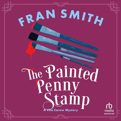 The Painted Penny Stamp – omslag til lydbogen af Fran Smith