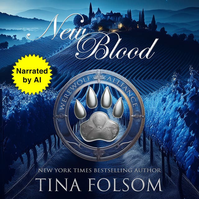 New Blood – omslag til lydbogen af Tina Folsom
