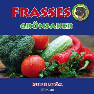 Frasses grönsaker – omslag till ljudboken av Kjell B Ström