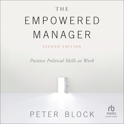 The Empowered Manager – omslag til lydbogen af Peter Block