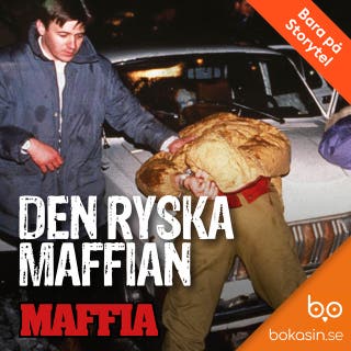 Den ryska maffian – omslag till ljudboken av Bokasin