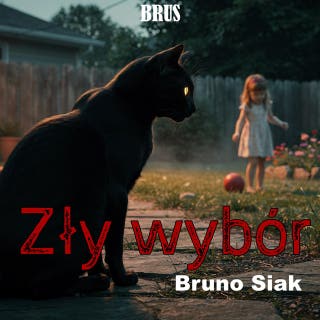 Zły wybór – okładka audiobooka, autor Bruno Siak