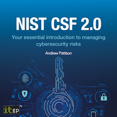 NIST CSF 2.0 – omslag til lydbogen af Andrew Pattison