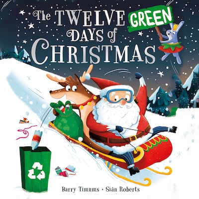 The Twelve Green Days of Christmas – omslag til lydbogen af Barry Timms