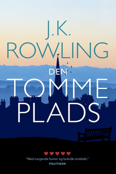 Den tomme plads – omslag til lydbogen af J.K. Rowling