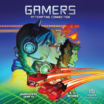 Gamers 1: Attempting Connection – omslag til lydbogen af E. C. Myers