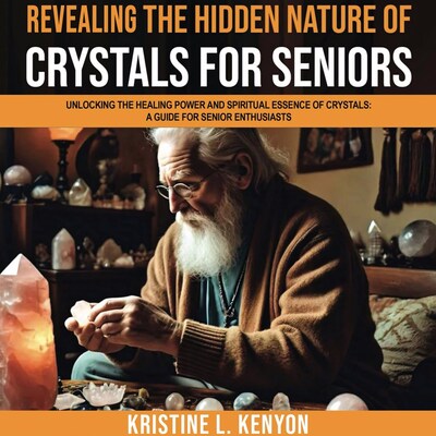 Revealing the Hidden Nature of Crystals for Seniors – omslag til lydbogen af Kristine L. Kenyon