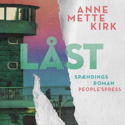 Låst – omslag til lydbogen af Anne Mette Kirk