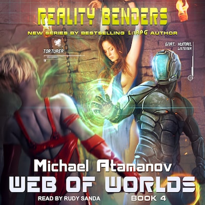 Web of Worlds – omslag til lydbogen af Michael Atamanov