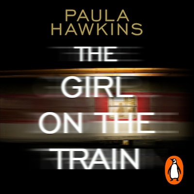 The Girl on the Train – omslag til lydbogen af Paula Hawkins