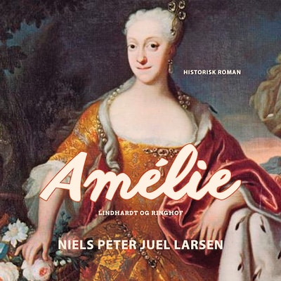 Amélie – omslag til lydbogen af Niels Peter Juel Larsen