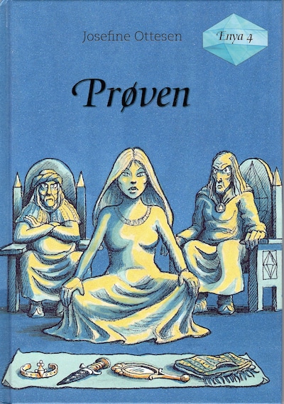 Enya Bind 4 - Prøven – omslag til lydbogen af Josefine Ottesen