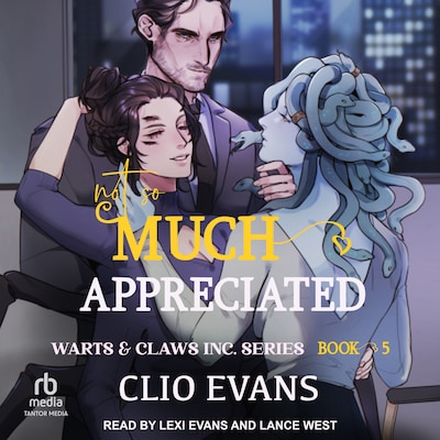 Not So Much Appreciated – omslag til lydbogen af Clio Evans