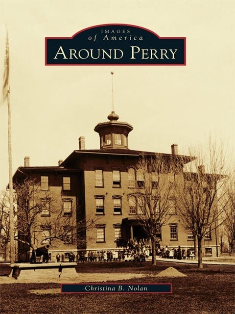 Around Perry – omslag til lydbogen af Christina B Nolan