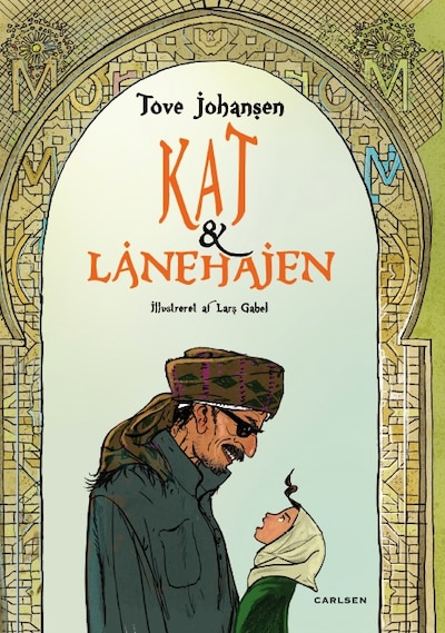 Kat og lånehajen – omslag til lydbogen af Tove Johansen