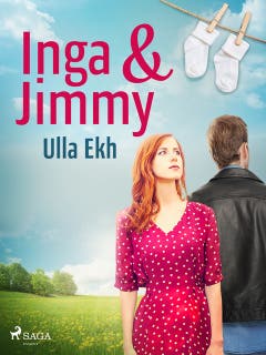 Inga och Jimmy – omslag till ljudboken av Ulla Ek