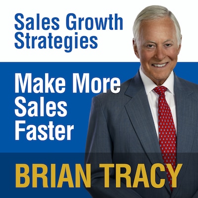 Make More Sales Faster – omslag til lydbogen af Brian Tracy