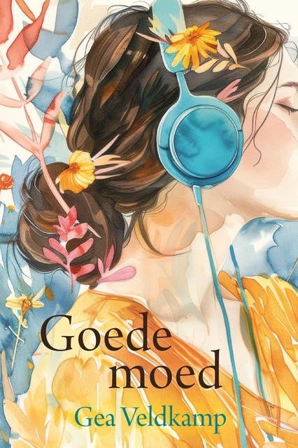 Goede moed – omslag van het luisterboek van Gea Veldkamp
