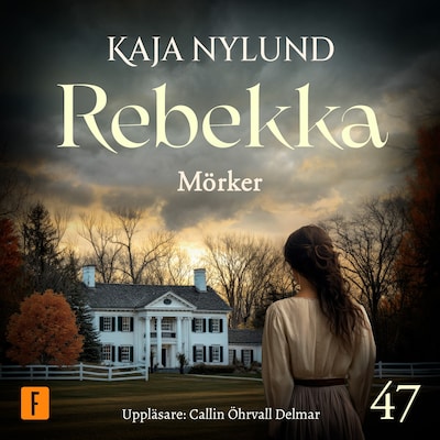 Mörker – omslag till ljudboken av Kaja Nylund